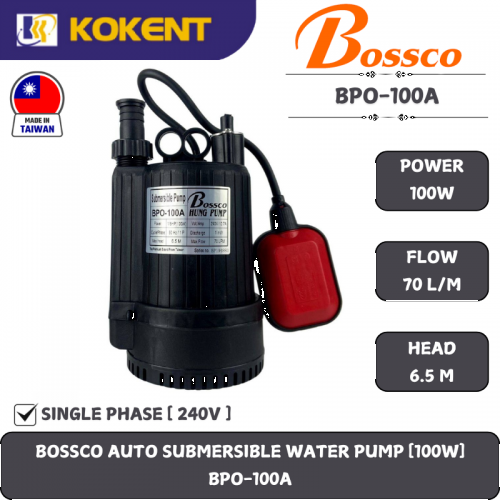 BOSSCO AUTO SUBMERSIBLE PUMP [ 1