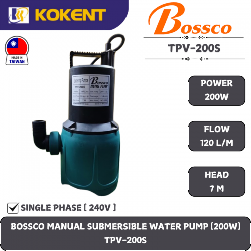 BOSSCO MANUAL SUBMERSIBLE PUMP [ 11/4