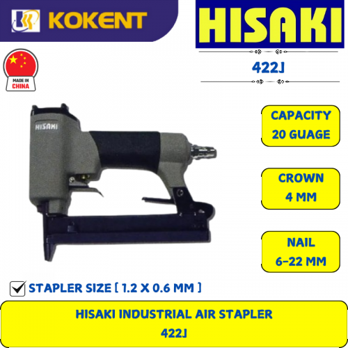 HISAKI INDUSTRIAL AIR STAPLER  422J