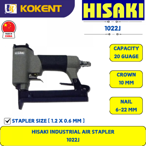 HISAKI INDUSTRIAL AIR STAPLER  1022J