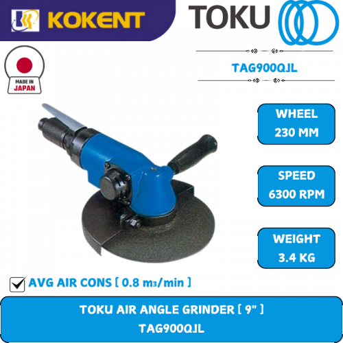 TOKU AIR ANGLE GRINDER [ 9