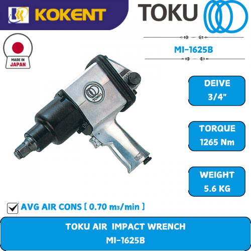 TOKU Air Impact Wrench 3/4