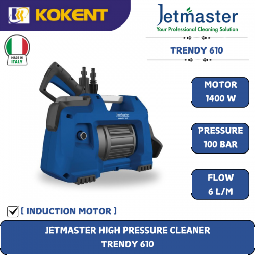 JETMASTER HIGH PRESSURE CLEANER  TRENDY 610