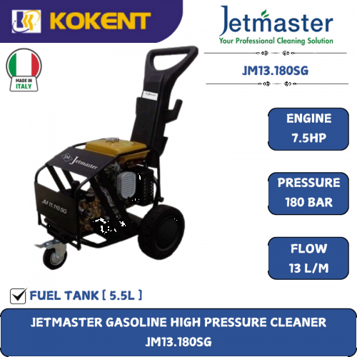 JETMASTER GASOLINE HIGH PRESSURE CLEANER  JM13.180SG