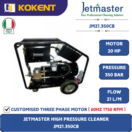 JETMASTER HIGH PRESSURE CLEANER  JM21.350CB