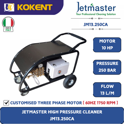 JETMASTER HIGH PRESSURE CLEANER  JM13.250CA