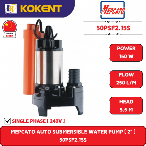 MEPCATO AUTO SUBMERSIBLE PUMP 2
