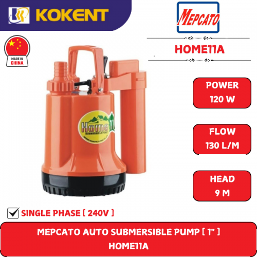 MEPCATO AUTO SUBMERSIBLE WATER PUMP [ 1