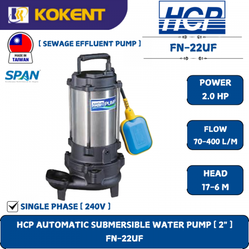 HCP AUTOMATIC SUBMERSIBLE WATER PUMP [ 2
