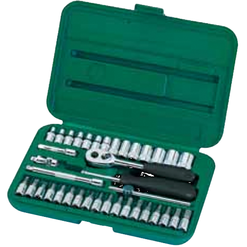 SATA Socket Set 38pc, 1/4