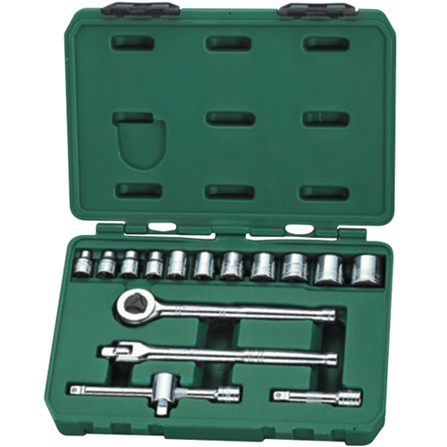 SATA Socket Set 16pc, 3/8