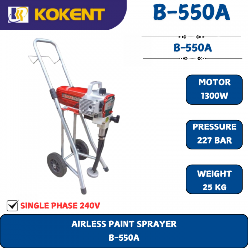 AIRLESS PAINT SPRAYER  B-550A