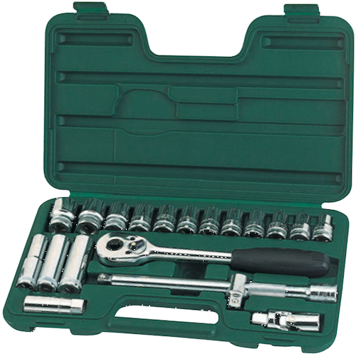 SATA Socket Set 20pc, 1/2