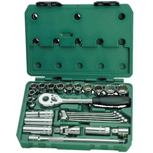 SATA Socket Set 25pc, 1/2