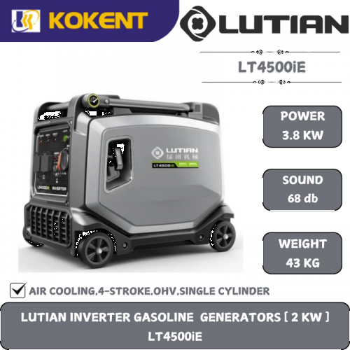 LUTIAN INVERTER GASOLINE  GENERATORS [ 2 KW ]  LT4500iE