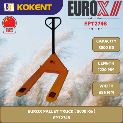 EUROX PALLET TRUCK [ 3000 KG.1220MM ]  EPT2748