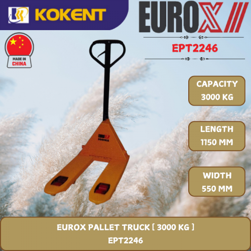 EUROX PALLET TRUCK [ 3000 KG.1150MM ]  EPT2246