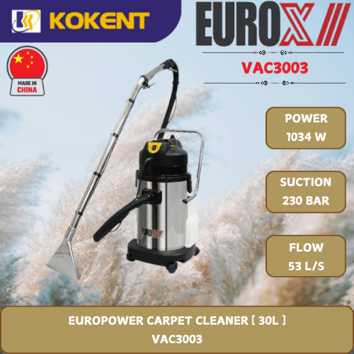 EUROPOWER CARPET CLEANER [ 30L.1034W. ]  VAC3003