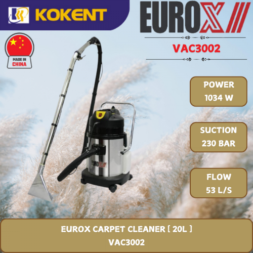 EUROX CARPET CLEANER [ 20L.1034W. ]  VAC3002