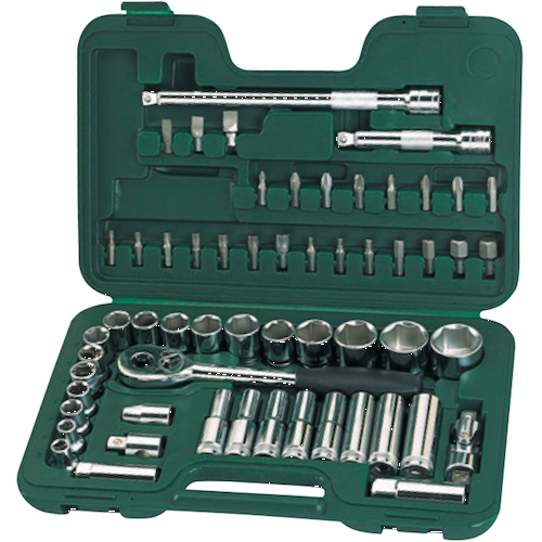 SATA Socket Set 58pc, 1/2