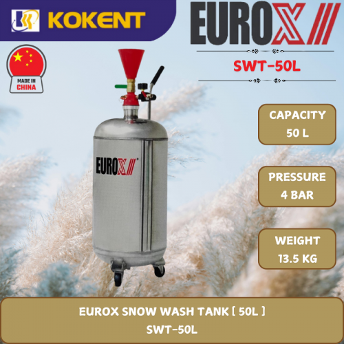EUROX SNOW WASH TANK [ 50L.4BAR.13.5KG ]  SWT-50L