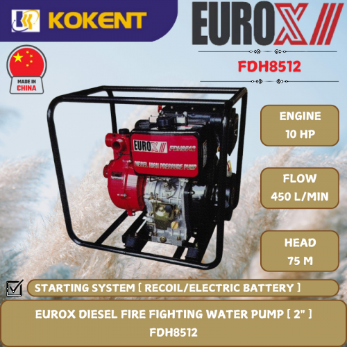 EUROX DIESEL FIRE FIGHTING WATER PUMP [ 2