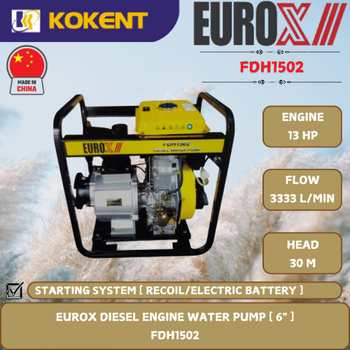 EUROX DIESEL ENGINE WATER PUMP [ 6