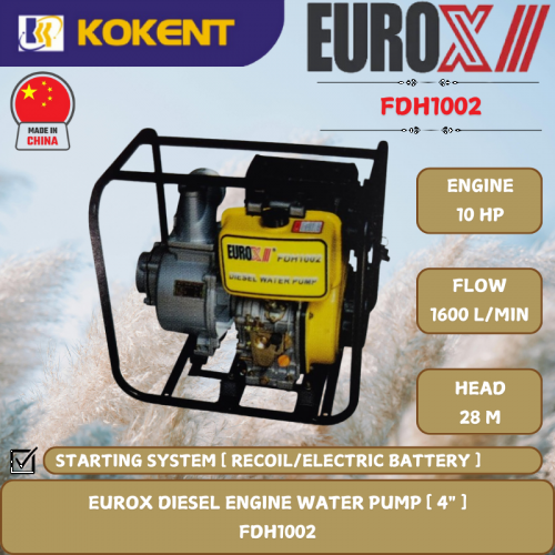 EUROX DIESEL ENGINE WATER PUMP [ 4