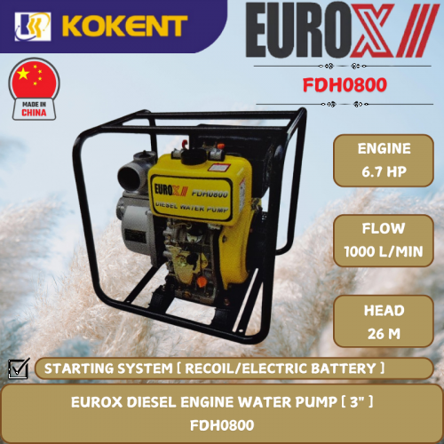 EUROX DIESEL ENGINE WATER PUMP [ 3