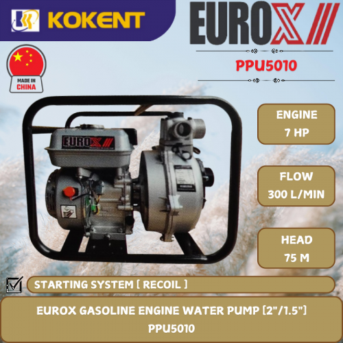 EUROX GASOLINE ENGINE WATER PUMP [2