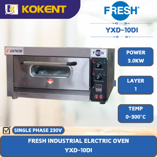 FRESH INDUSTRIAL ELRCTRIC OVEN [ 3.0KW ] YXD-10DI