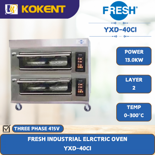 FRESH INDUSTRIAL ELRCTRIC OVEN [ 13.0KW ] YXD-40CI