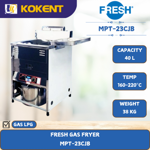 FRESH GAS FRYER [ 40L ] MPT-23CJB