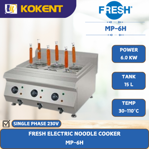 FRESH ELECTRIC NOODLE COOKER [ 6.0KW ] MP-6H