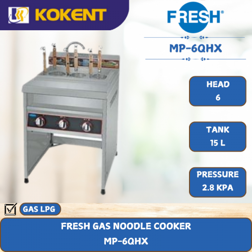 FRESH GAS NOODLE COOKER [ 15L ] MP-6QHX