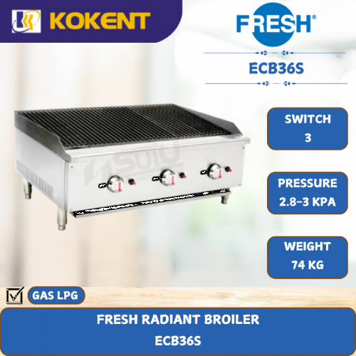 FRESH RADIANT BROILER  ECB36S
