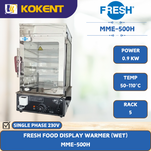 FRESH FOOD DISPLAY WARMER (WET) [ 0.9KW ] MME-500H