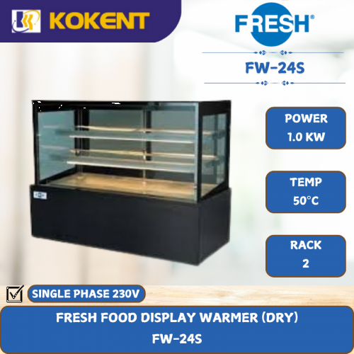 FRESH FOOD DISPLAY WARMER (DRY) [ 1.0KW ] FW-24S