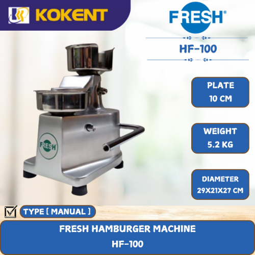 FRESH HAMBURGER MACHINE  HF-100