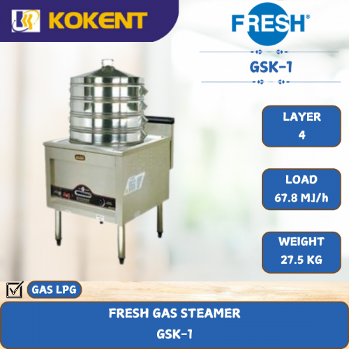 FRESH GAS STEAMER  GSK-1