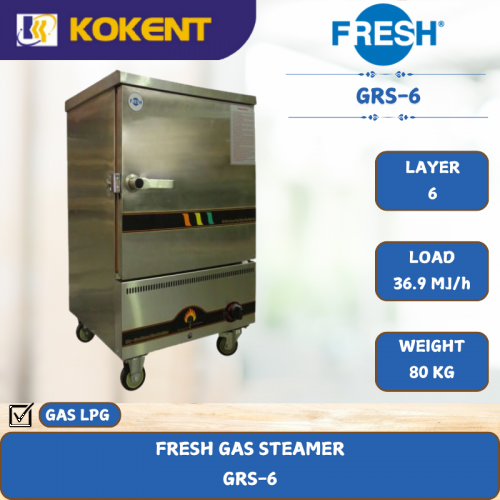 FRESH GAS STEAMER  GRS-6