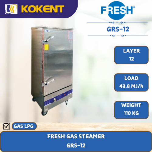 FRESH GAS STEAMER  GRS-12