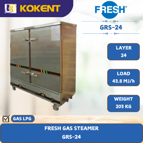 FRESH GAS STEAMER  GRS-24