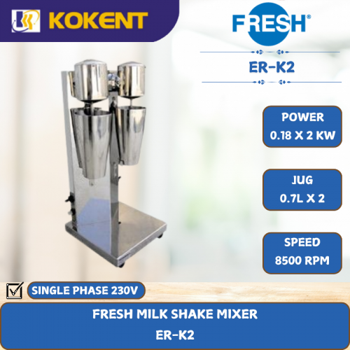 FRESH MILK SHAKE MIXER [ 0.18X2KW ] ER-K2