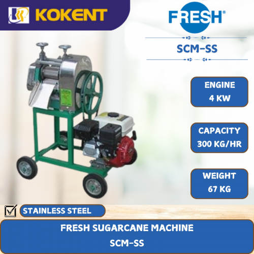 FRESH SUGARCANE MACHINE [ 4KW ] SCM-SS