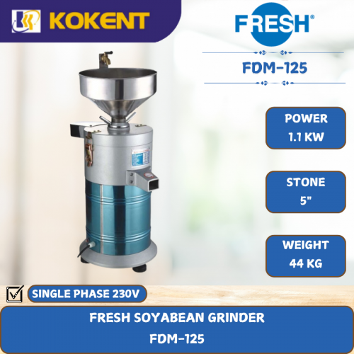 FRESH SOYABEAN GRINDER [ 1.1KW ] FDM-125