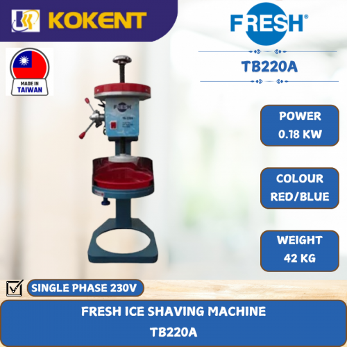 FRESH ICE SHAVING MACHINE [ 0.18KW [ TB220A