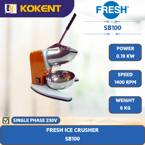 FRESH ICE CRUSHER [ 0.18KW ] SB100