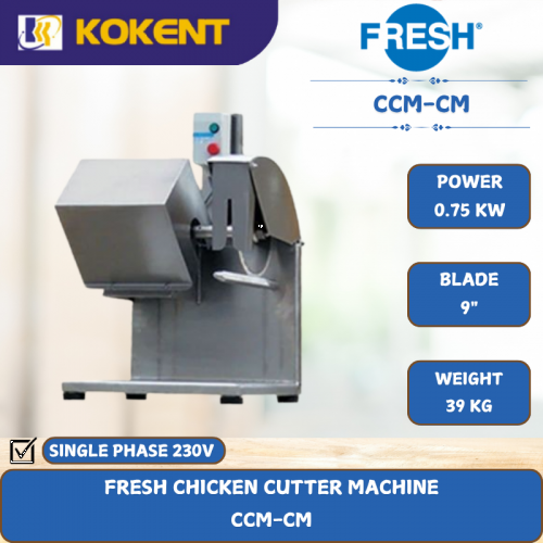 FRESH CHICKEN CUTTER MACHINE [ 0.75KW ] CCM-CM