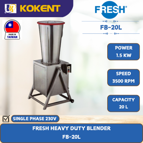 FRESH HEAVY DUTY BLENDER [ 1.5KW ] FB-20L